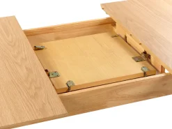 Shop Beliani Ruokapoyta Jatkettava Vaalea Puu 150/190 X 90 Cm Madox