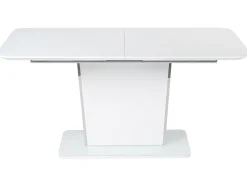 Pöydät<Beliani Ruokapoyta Jatkettava Valkoinen 160/200 X 90 Cm Sunds