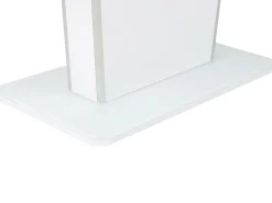 Pöydät<Beliani Ruokapoyta Jatkettava Valkoinen 160/200 X 90 Cm Sunds