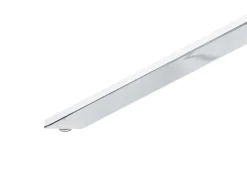 Pöydät<Beliani Ruokapoyta Lasitasolla Teras Hopea 160 X 90 Cm Cora