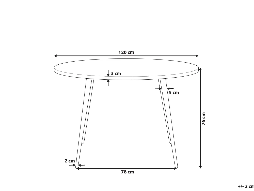 Cheap Beliani Ruokapoyta Marmorikuvio Valkoinen/Musta 120 Cm Odeon