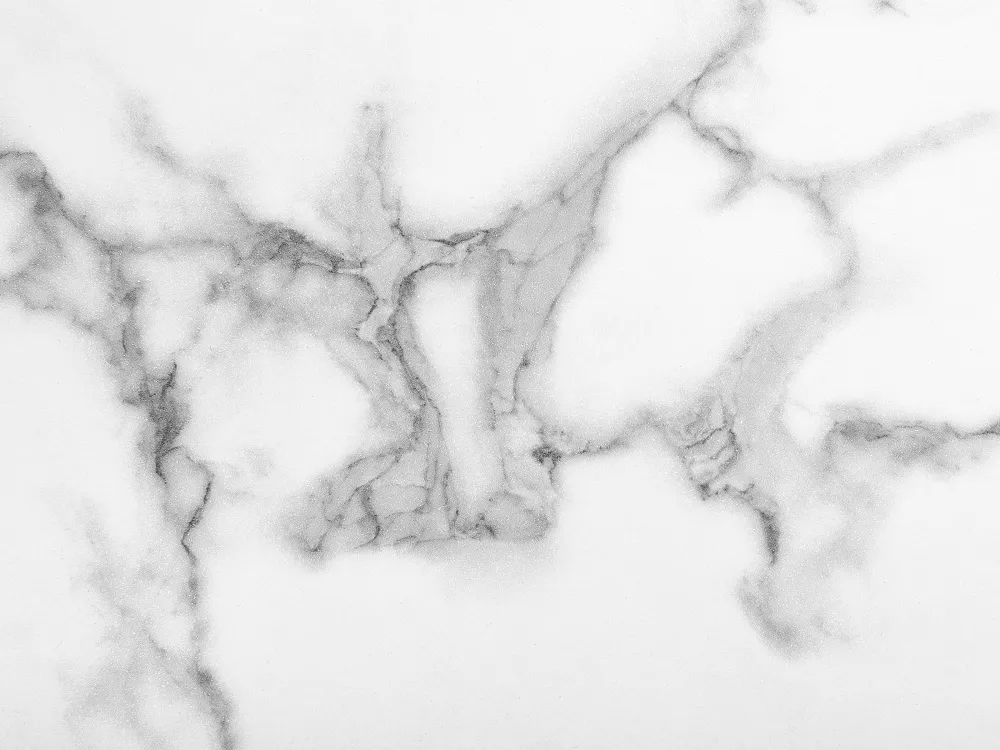 Online Beliani Ruokapoyta Marmorikuvio Valkoinen 160 X 90 Cm Grieger