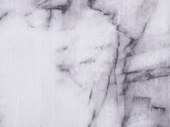 Best Sale Beliani Ruokapoyta Marmorikuvio Valkoinen/Musta 150 X 80 Cm Molden