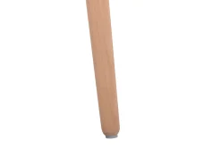 Pöydät<Beliani Ruokapoyta Musta/Vaalea Puu 140 X 80 Cm Biondi