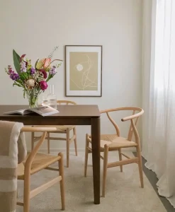 Pöydät<Beliani Ruokapoyta Tumma Puu 160 X 90 Cm Lottie