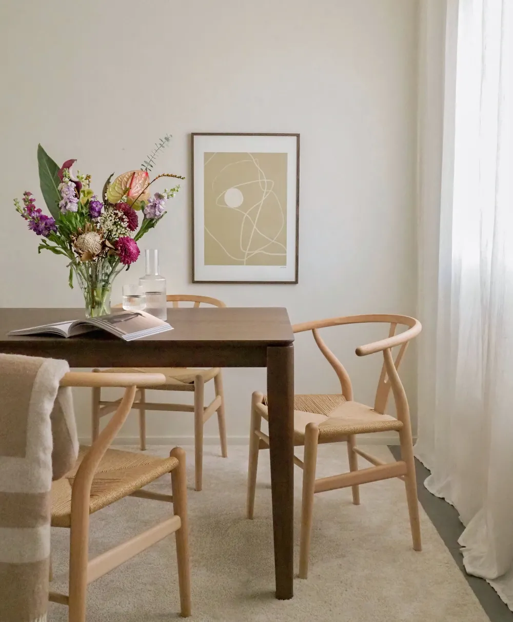 Pöydät<Beliani Ruokapoyta Tumma Puu 160 X 90 Cm Lottie