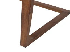 Discount Beliani Ruokapoyta Tumma Puu 180 X 90 Cm Huxter