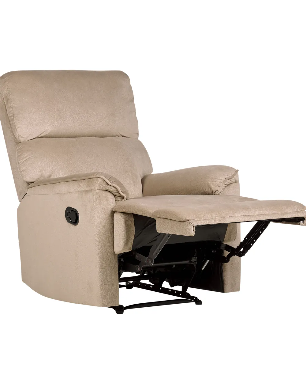 Nojatuolit<Beliani Ruskea Kangasverhoiltu Saadettava Nojatuoli Everton