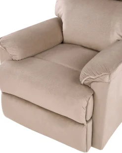 Nojatuolit<Beliani Ruskea Kangasverhoiltu Saadettava Nojatuoli Everton