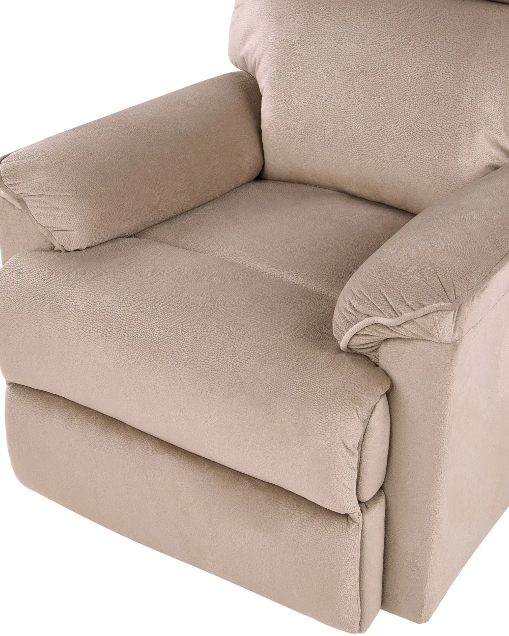 Nojatuolit<Beliani Ruskea Kangasverhoiltu Saadettava Nojatuoli Everton