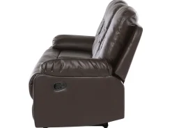 Sohvat<Beliani Ruskea Keinonahkainen Sohvaryhma Bergen