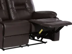 Sohvat<Beliani Ruskea Keinonahkainen Sohvaryhma Bergen