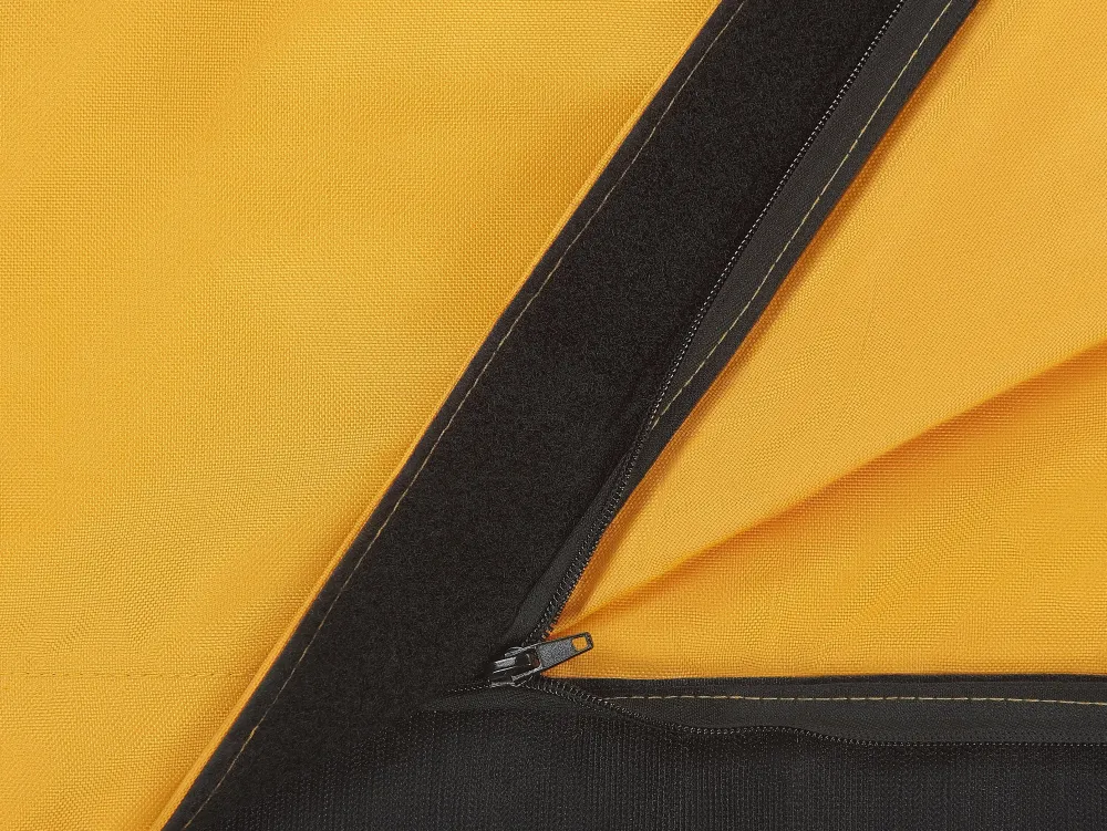 Store Beliani Sakkituoli Nailon Keltainen 140 X 180 Cm Fuzzy