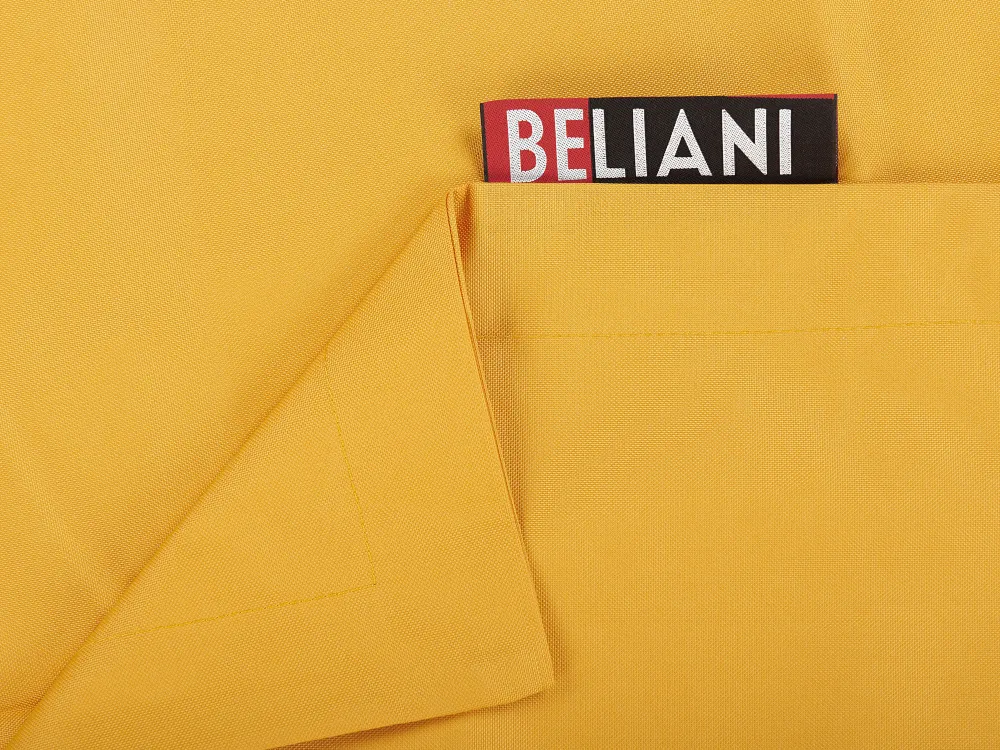 Store Beliani Sakkituoli Nailon Keltainen 140 X 180 Cm Fuzzy