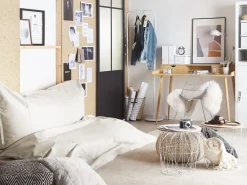 Best Beliani Sakkituoli Nailon Vaalea Beige 180 X 230 Cm Fuzzy