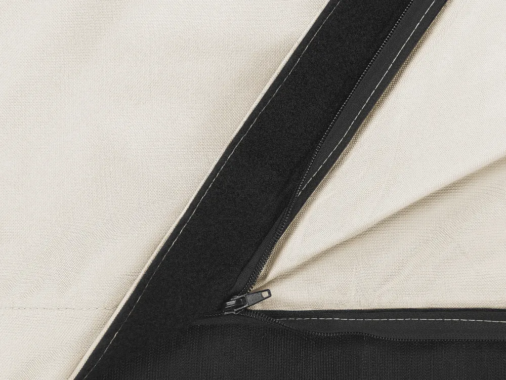 Best Beliani Sakkituoli Nailon Vaalea Beige 180 X 230 Cm Fuzzy