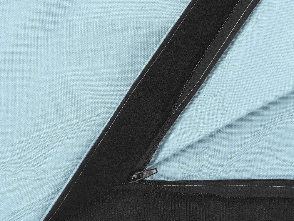 New Beliani Sakkituoli Nailon Vaaleansininen 140 X 180 Cm Fuzzy