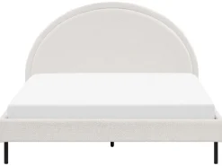 Cheap Beliani Sanky Buklee Valkoinen 160 X 200 Cm Margut