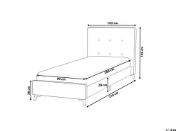 Best Sale Beliani Sanky Kangas Beige 90 X 200 Cm Ambassador