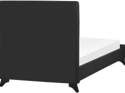 Sängyt<Beliani Sanky Kangas Musta 90 X 200 Cm Ambassador