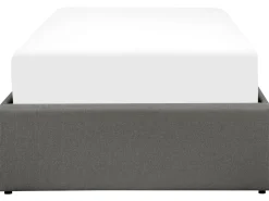 Lastenhuone<Beliani Sanky Kangas Säilytystila Tummanharmaa 90 X 200 Cm Dinan