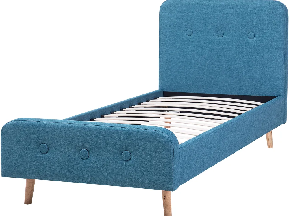 New Beliani Sanky Kangas Tummansininen 90 X 200 Cm Rennes