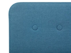 New Beliani Sanky Kangas Tummansininen 90 X 200 Cm Rennes