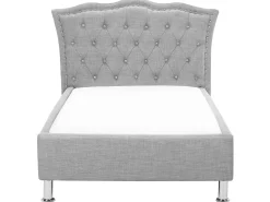 Lastenhuone<Beliani Sanky Kangas Vaaleanharmaa 90 X 200 Cm Metz