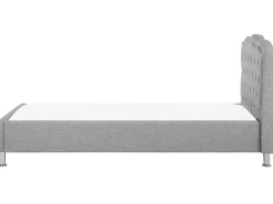 Lastenhuone<Beliani Sanky Kangas Vaaleanharmaa 90 X 200 Cm Metz