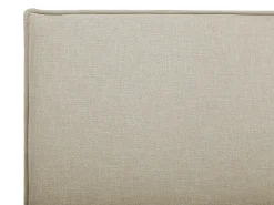 Sängyt<Beliani Sanky Kangas Vaaleanharmaa 90 X 200 Cm Sennez