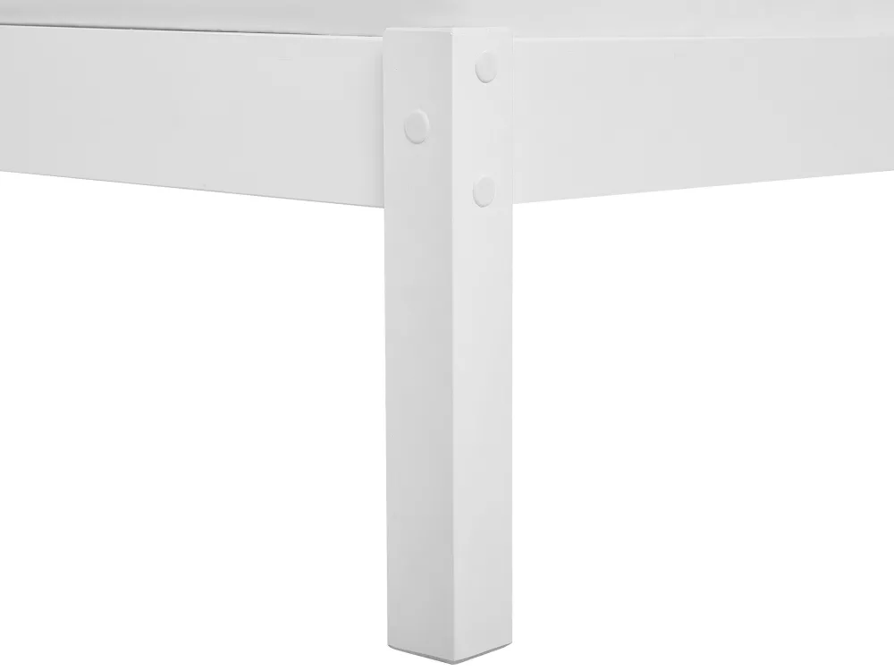 Sängyt<Beliani Sanky Manty Valkoinen 90 X 200 Cm Vannes