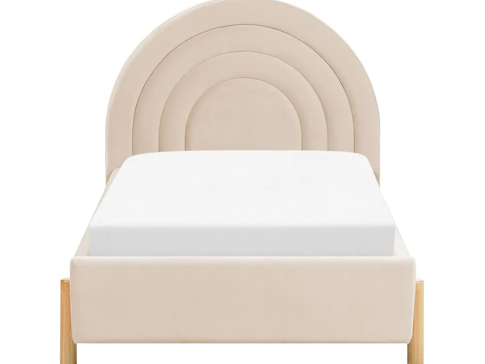 Fashion Beliani Sanky Sametti Beige 90 X 200 Cm Anet