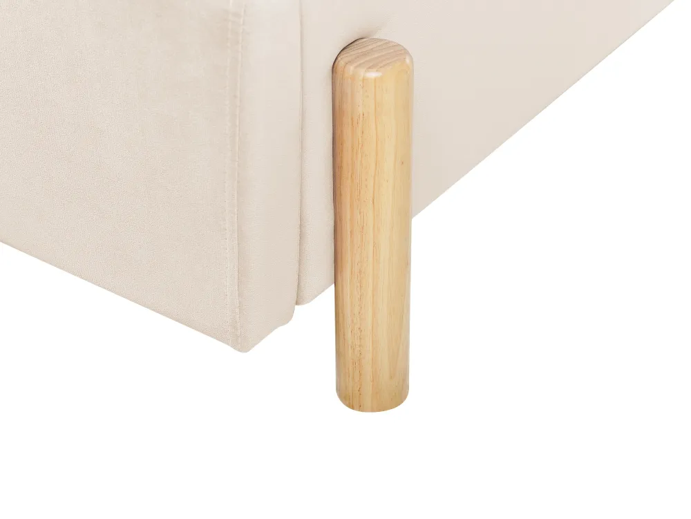 Fashion Beliani Sanky Sametti Beige 90 X 200 Cm Anet