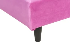 Cheap Beliani Sanky Sametti Fuksia 90 X 200 Cm Fitou