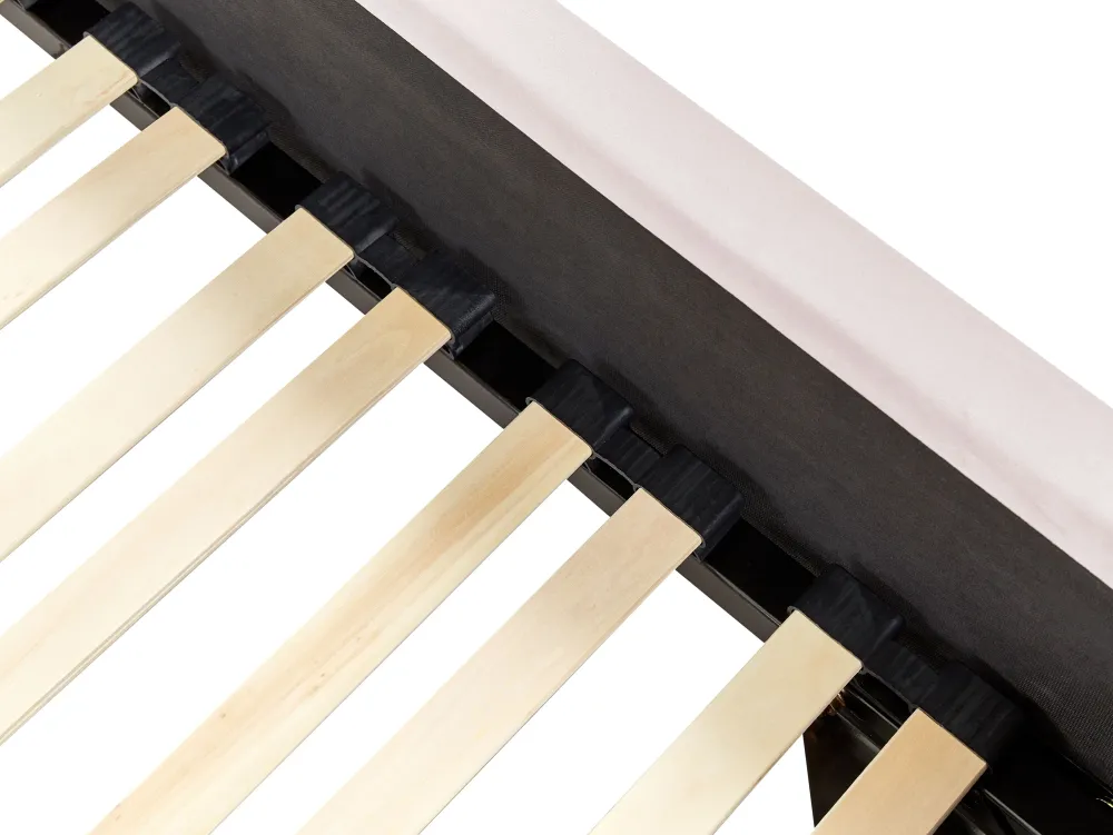 Sängyt<Beliani Sanky Sametti Pastellipinkki 90 X 200 Cm Metz