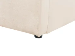 Online Beliani Sanky Sametti Säilytystila Beige 90 X 200 Cm Anet