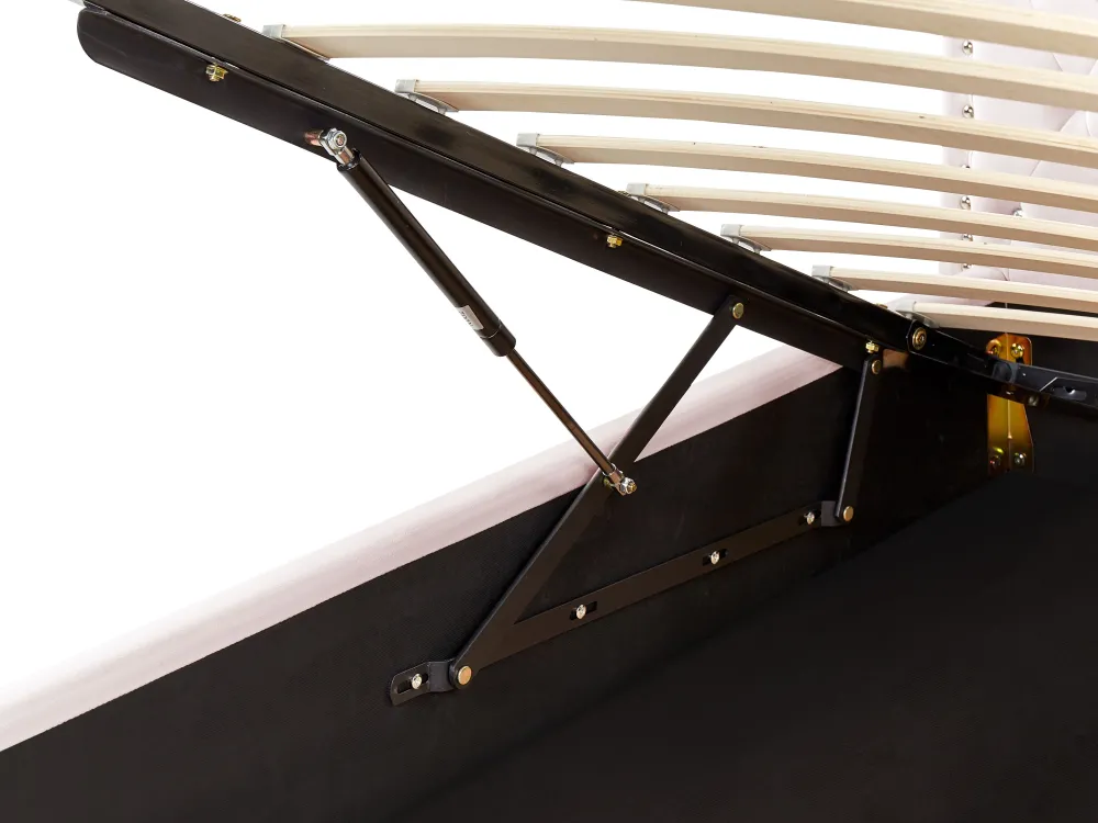 Best Sale Beliani Sanky Sametti Säilytystila Pastellipinkki 90 X 200 Cm Metz