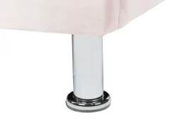 Best Sale Beliani Sanky Sametti Säilytystila Pastellipinkki 90 X 200 Cm Metz