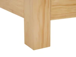 Sängyt<Beliani Sanky Vaalea Puu 90 X 200 Cm Royan