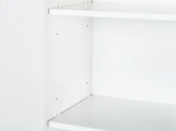 Säilytys<Beliani Seinakaappi 4 Hyllya Harmaa Mataro