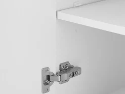 Säilytys<Beliani Seinakaappi 4 Hyllya Harmaa Mataro