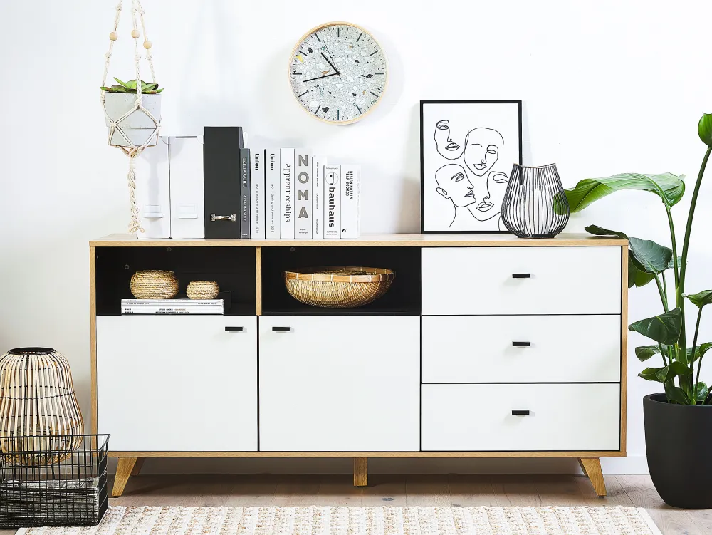 Lastenhuone<Beliani Seinakello Vaaleanharmaa 31 Cm Gordola