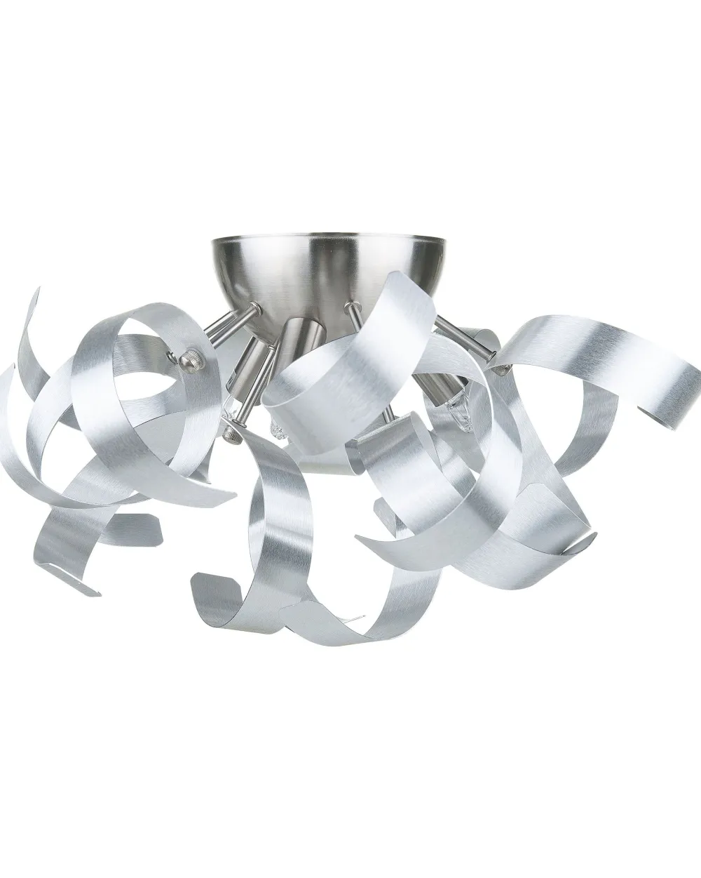 Valaisimet<Beliani Seinavalaisin 3 Polttimoa Alumiini Hopea Icana