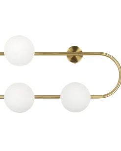 Clearance Beliani Seinavalaisin 4 Polttimoa Rauta Kulta Yango