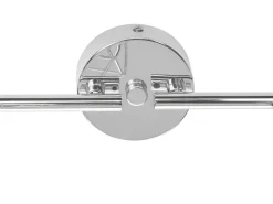 Valaisimet<Beliani Seinavalaisin 4 Polttimoa Metalli Hopea Chenab