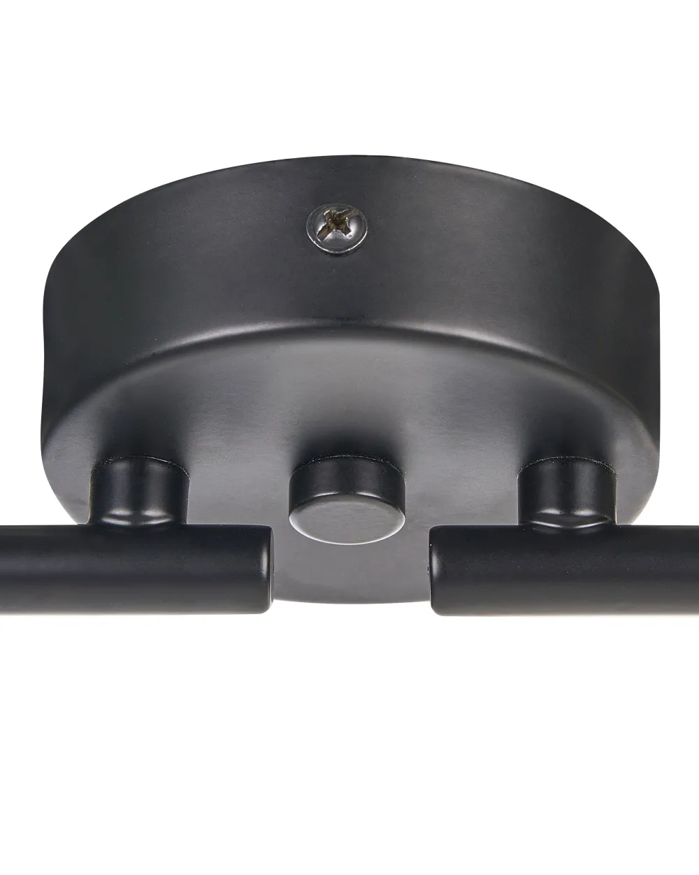 Valaisimet<Beliani Seinavalaisin 4 Polttimoa Metalli Musta Erma