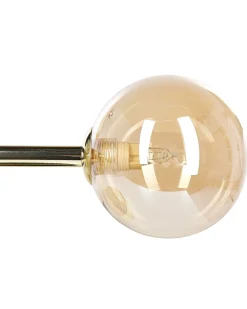 Valaisimet<Beliani Seinavalaisin 2 Polttimoa Teras Kulta Ramis