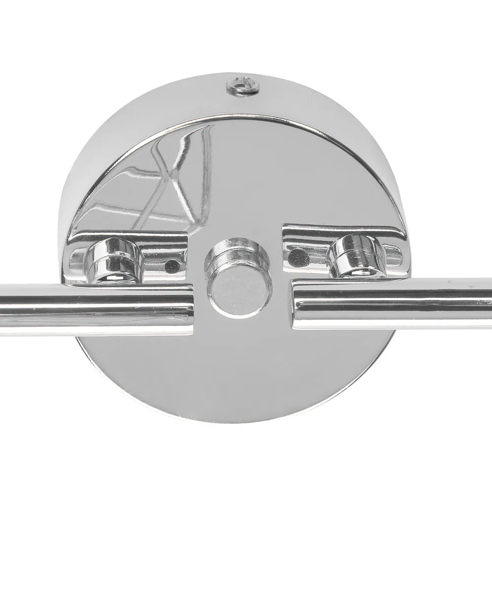 Valaisimet<Beliani Seinavalaisin 4 Polttimoa Metalli Hopea Erma