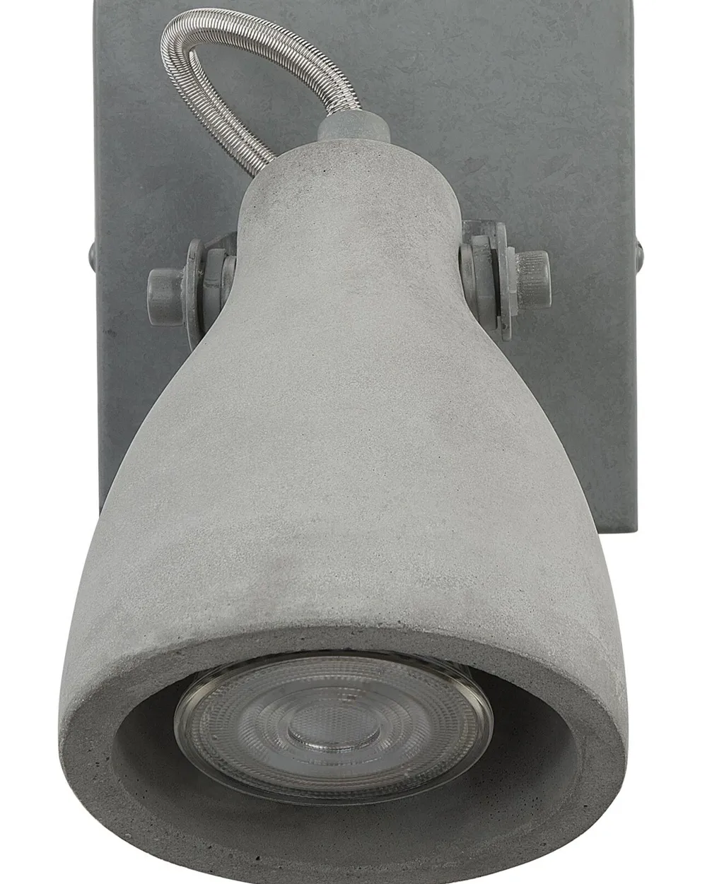 Valaisimet<Beliani Seinavalaisin Betoni Vaaleanharmaa 2 Kpl Mistago