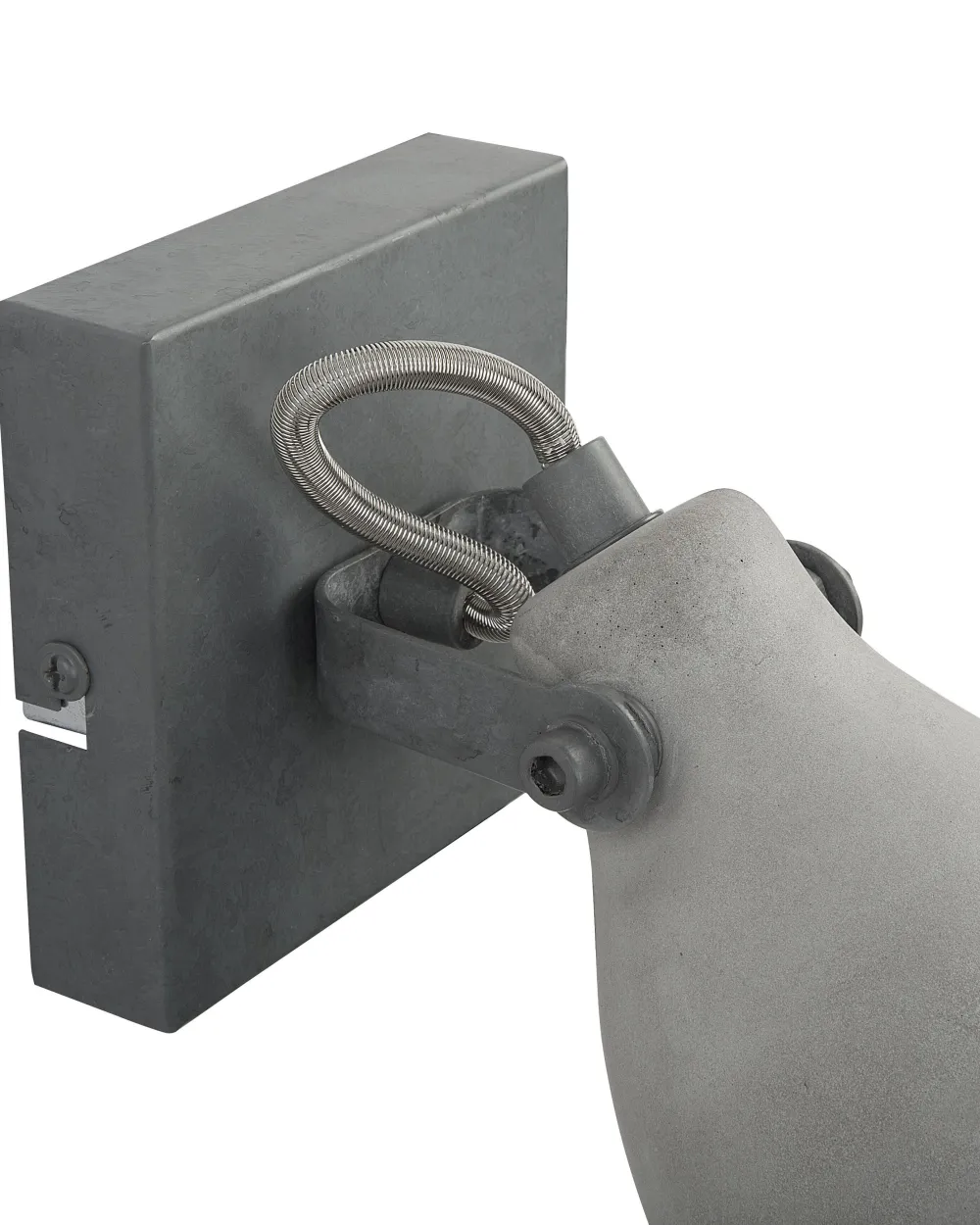 Valaisimet<Beliani Seinavalaisin Betoni Vaaleanharmaa 2 Kpl Mistago